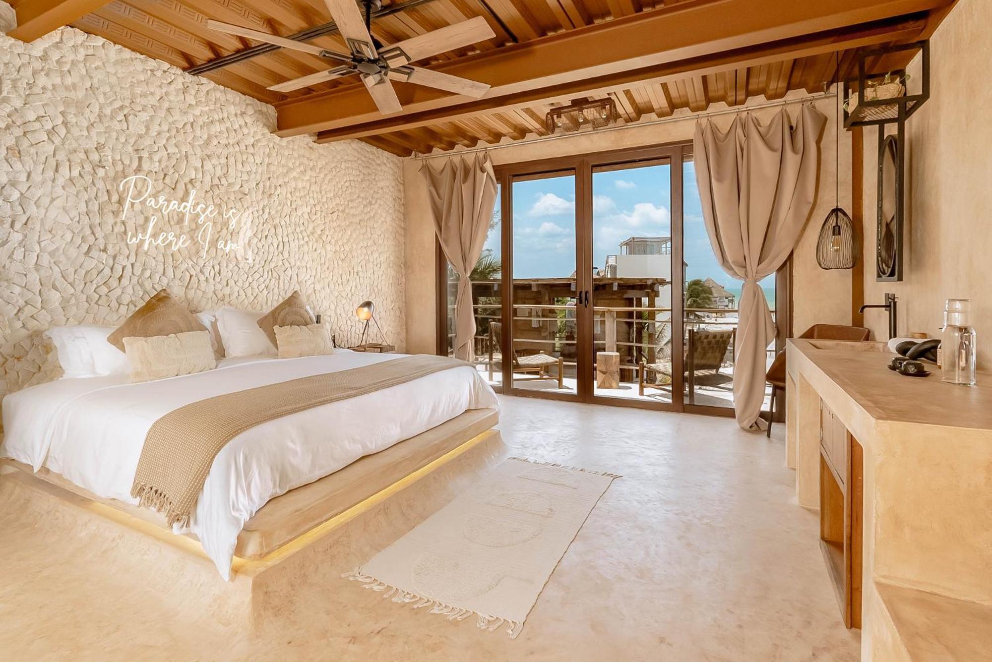 Awa Holbox Hotel Boutique - Beach Front Exterior foto