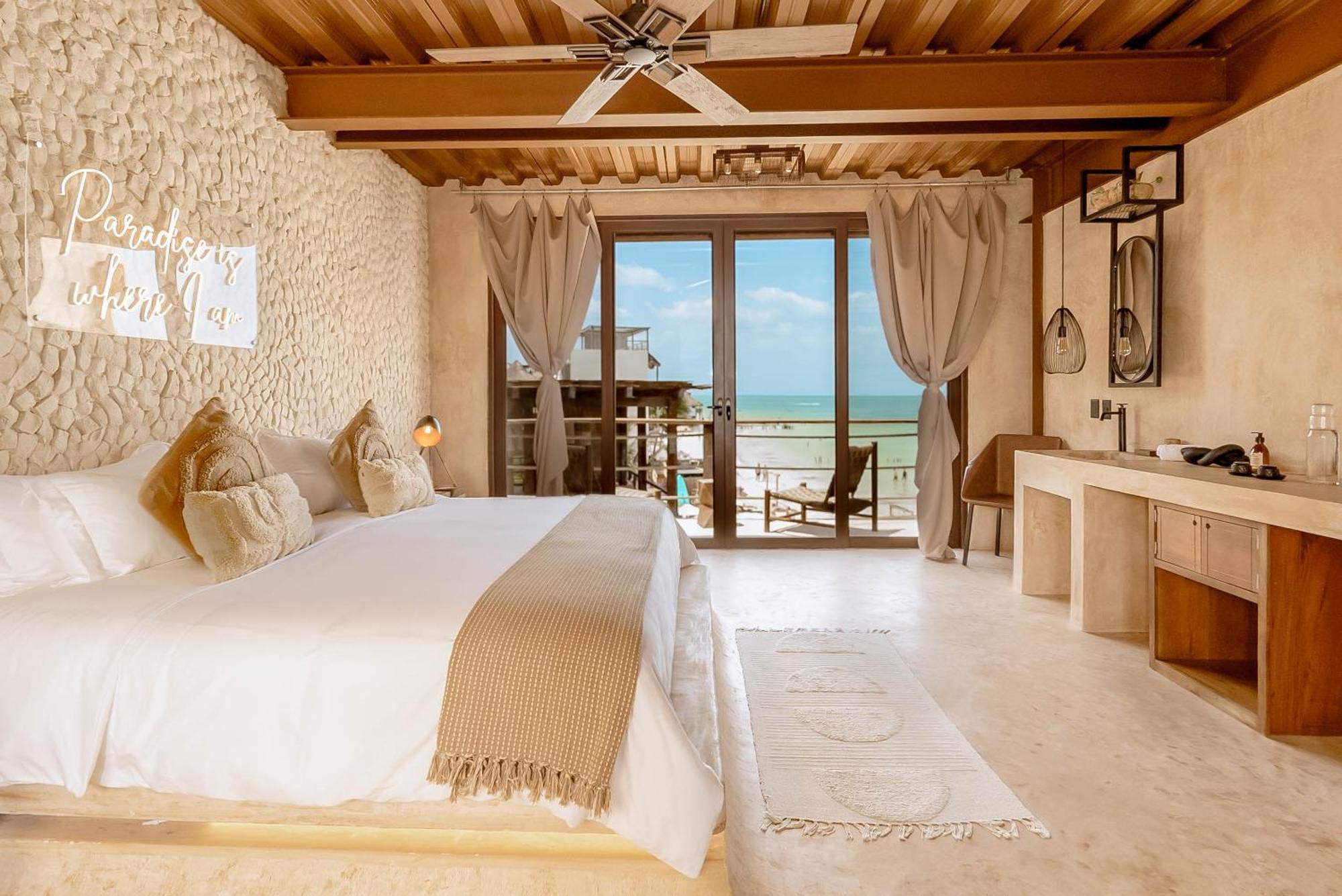 Awa Holbox Hotel Boutique - Beach Front Exterior foto