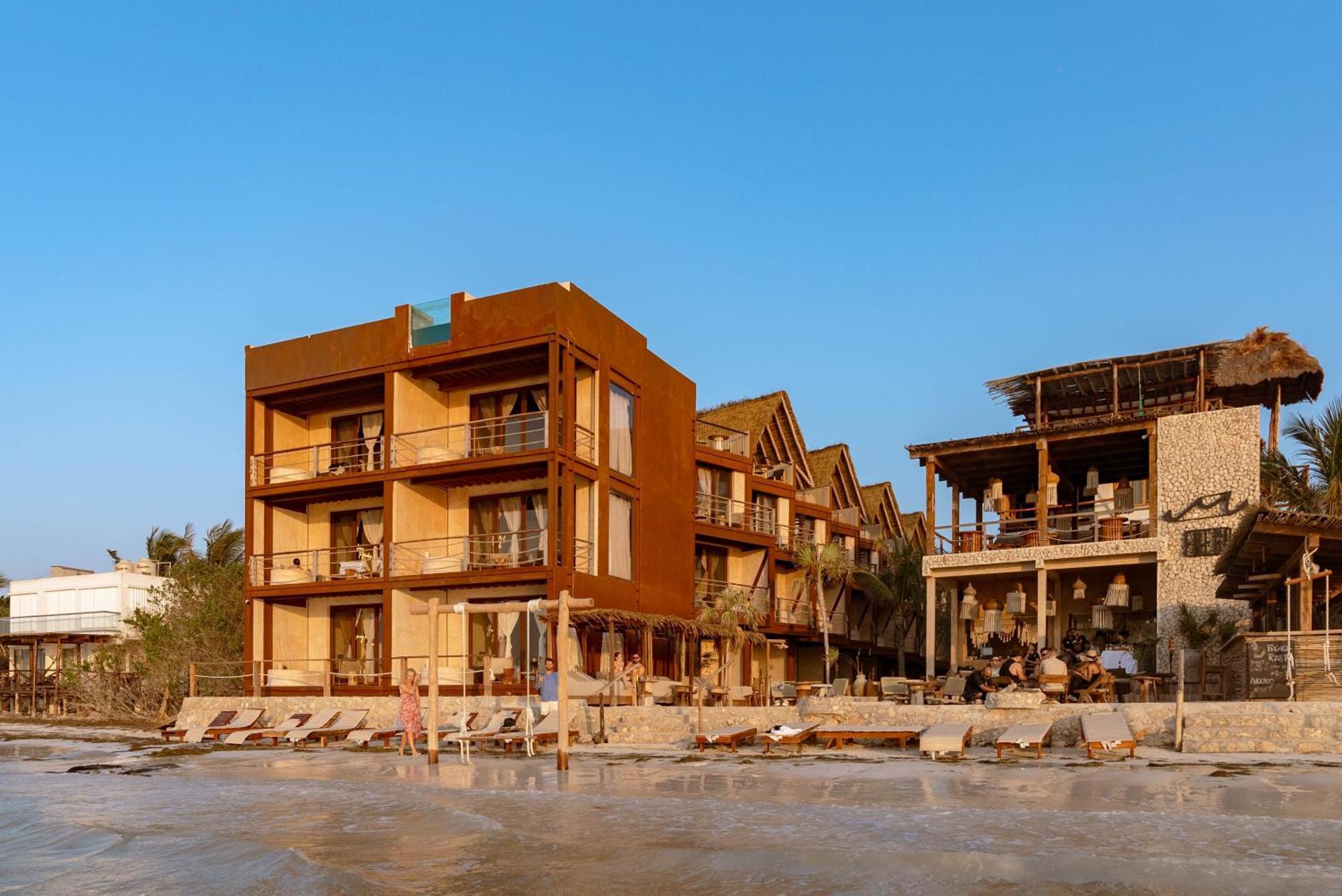 Awa Holbox Hotel Boutique - Beach Front Exterior foto