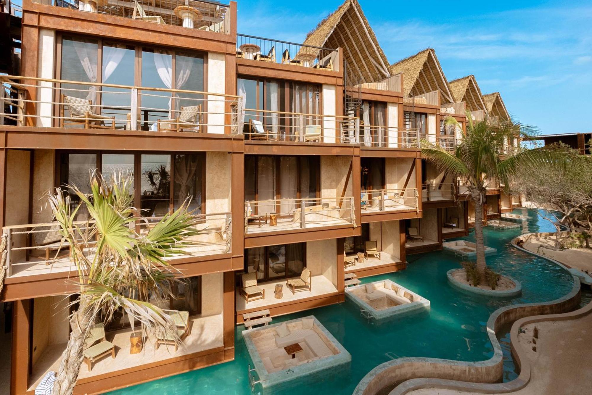 Awa Holbox Hotel Boutique - Beach Front Exterior foto