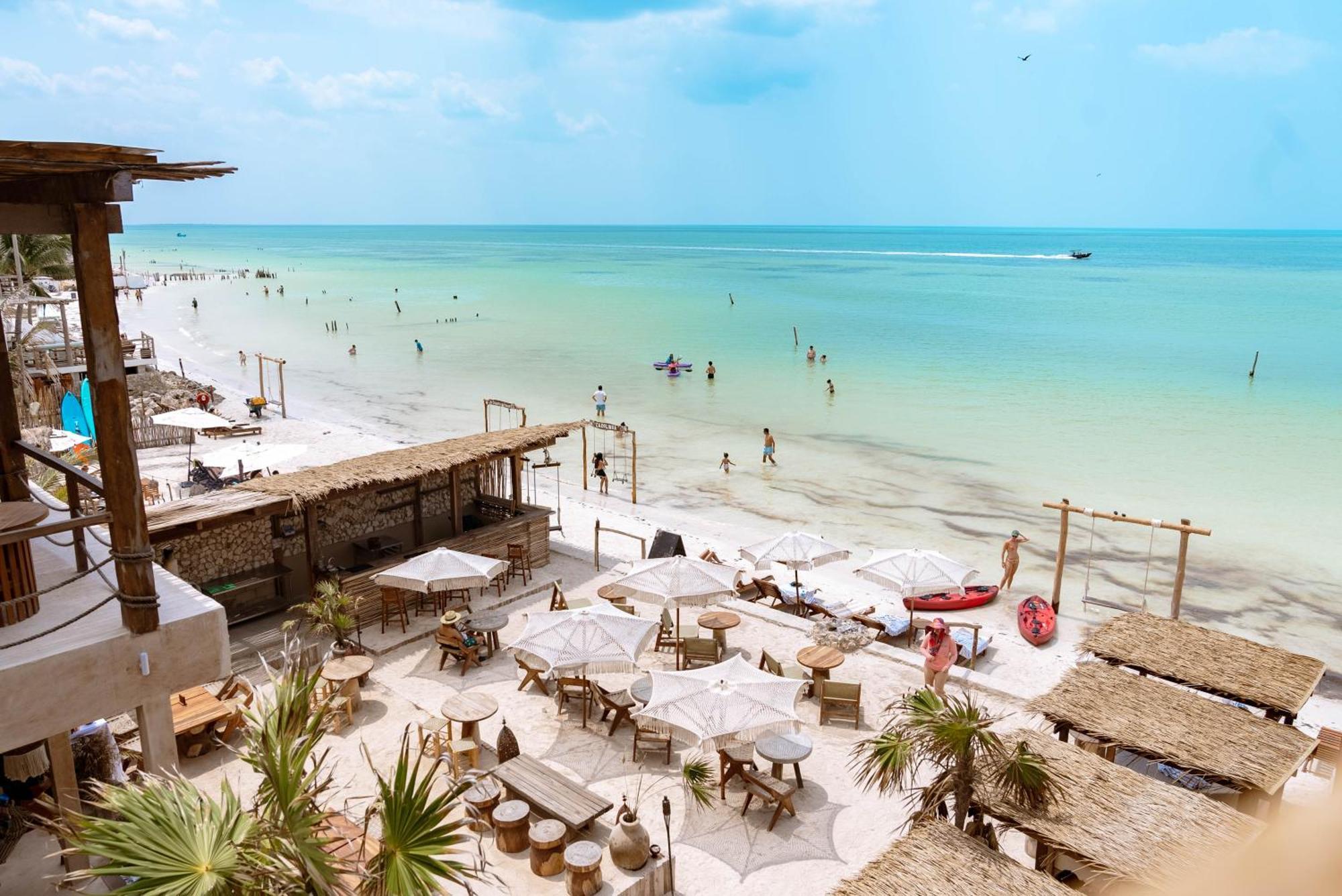 Awa Holbox Hotel Boutique - Beach Front Exterior foto