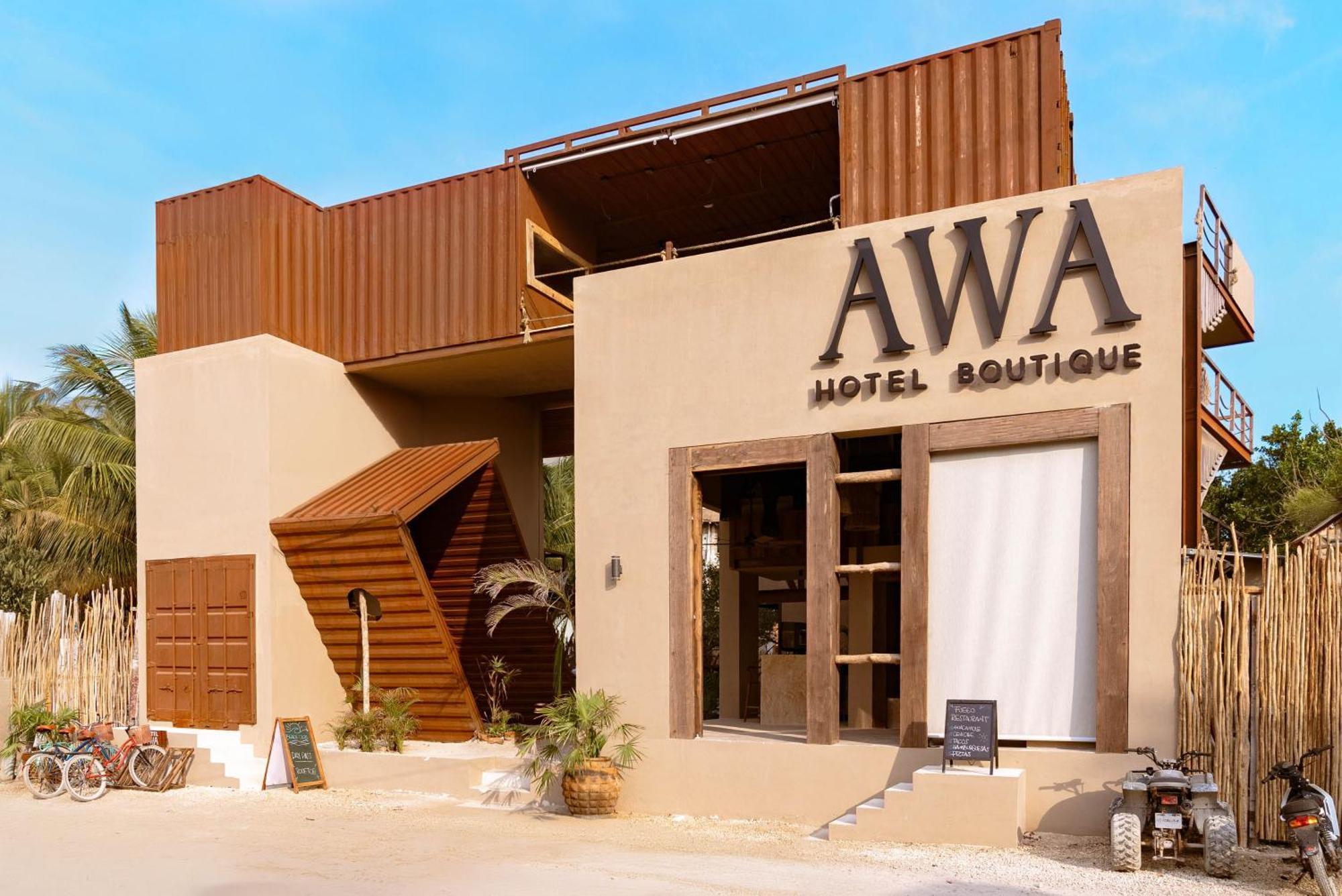 Awa Holbox Hotel Boutique - Beach Front Exterior foto