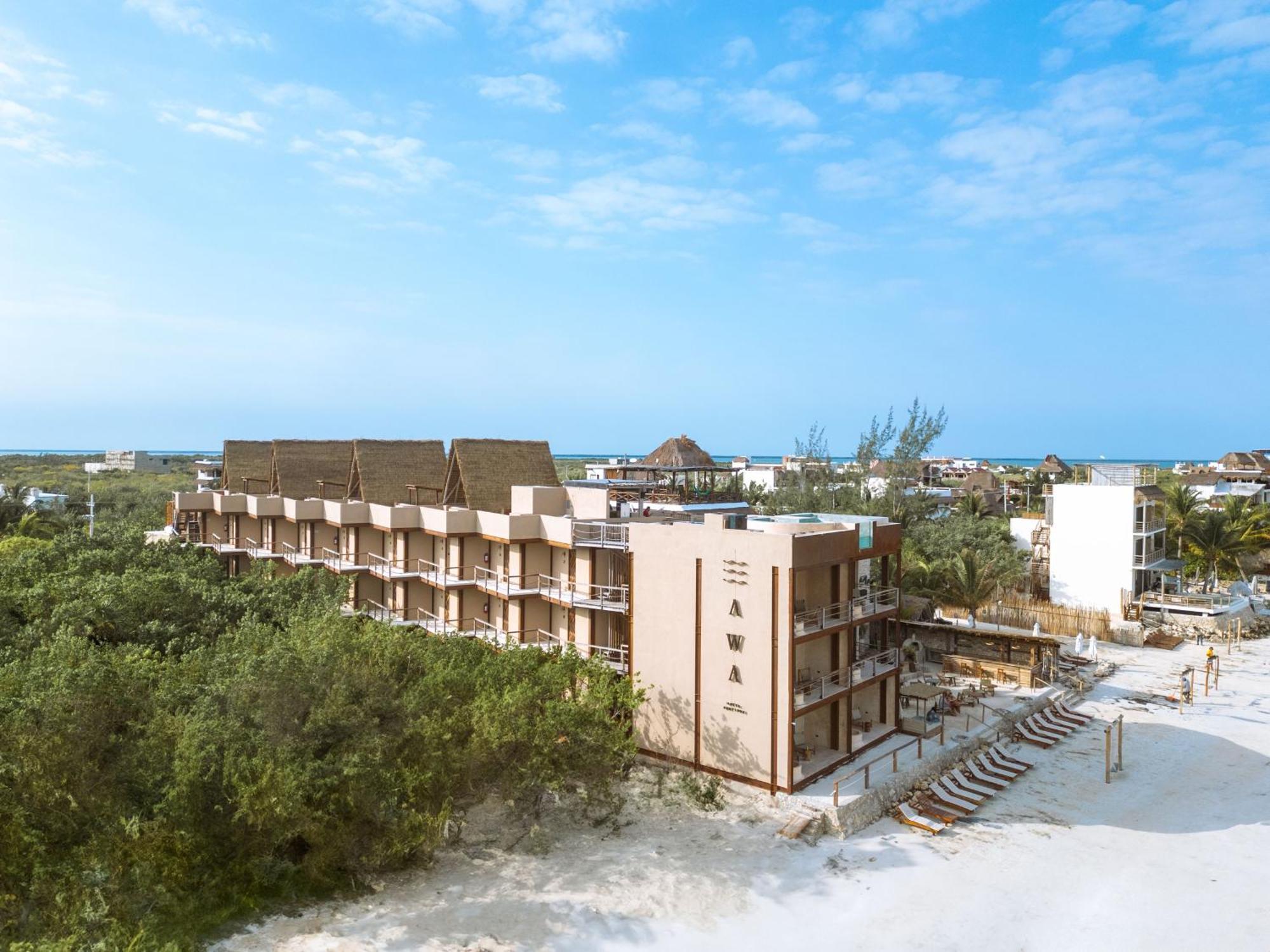 Awa Holbox Hotel Boutique - Beach Front Exterior foto