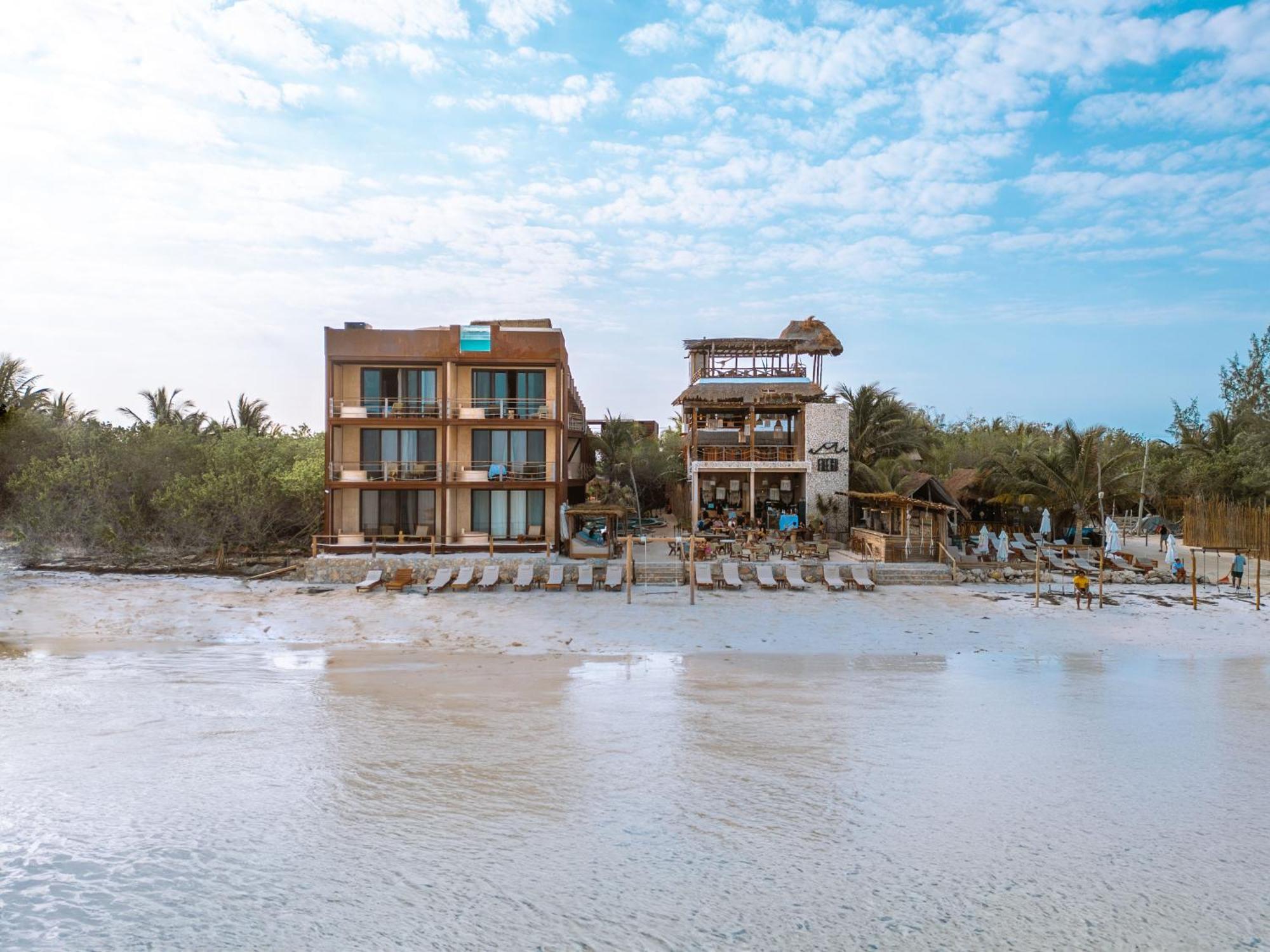 Awa Holbox Hotel Boutique - Beach Front Exterior foto