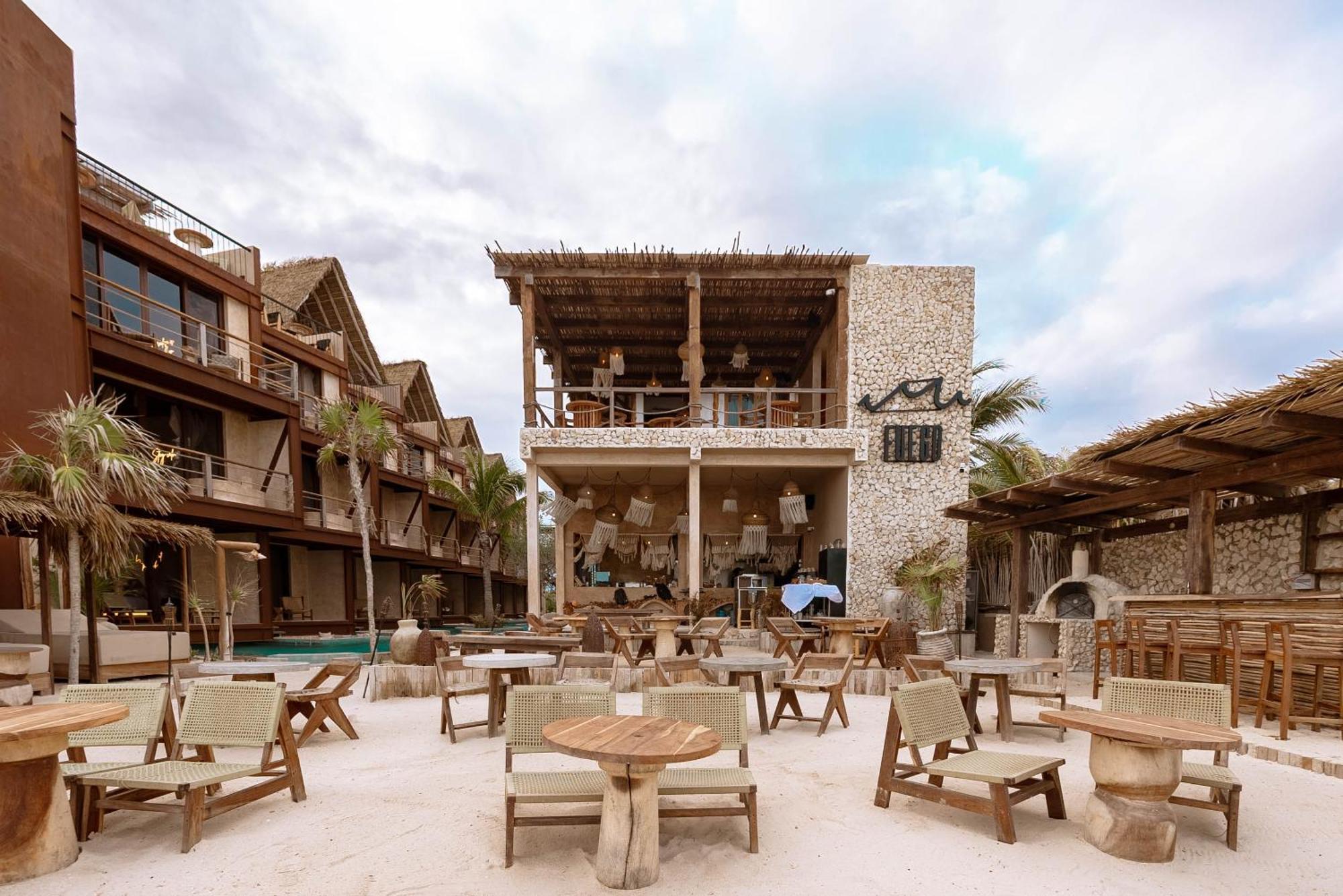 Awa Holbox Hotel Boutique - Beach Front Exterior foto