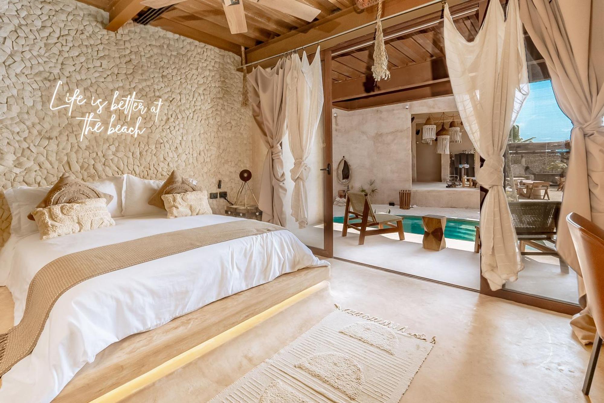 Awa Holbox Hotel Boutique - Beach Front Exterior foto