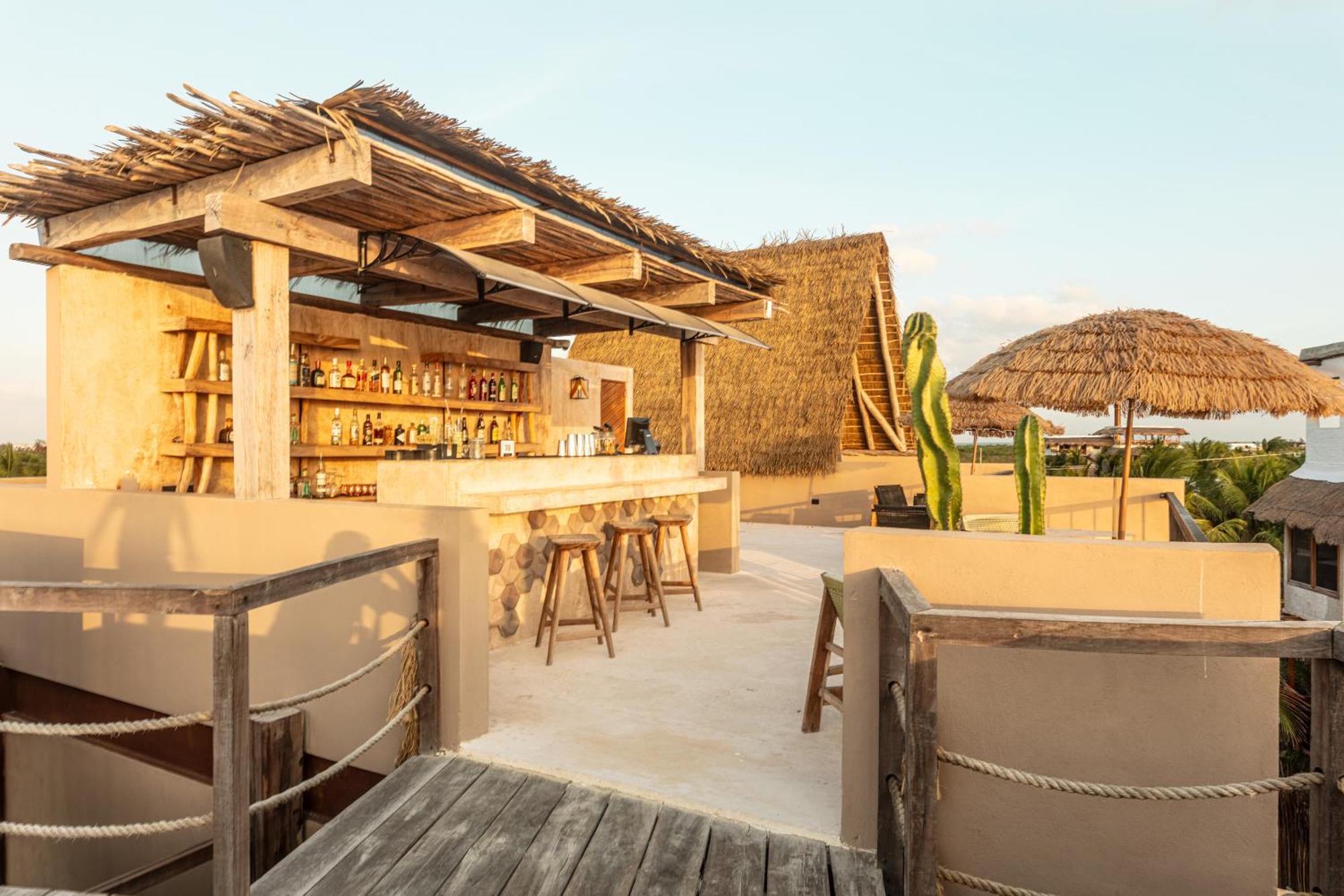 Awa Holbox Hotel Boutique - Beach Front Exterior foto