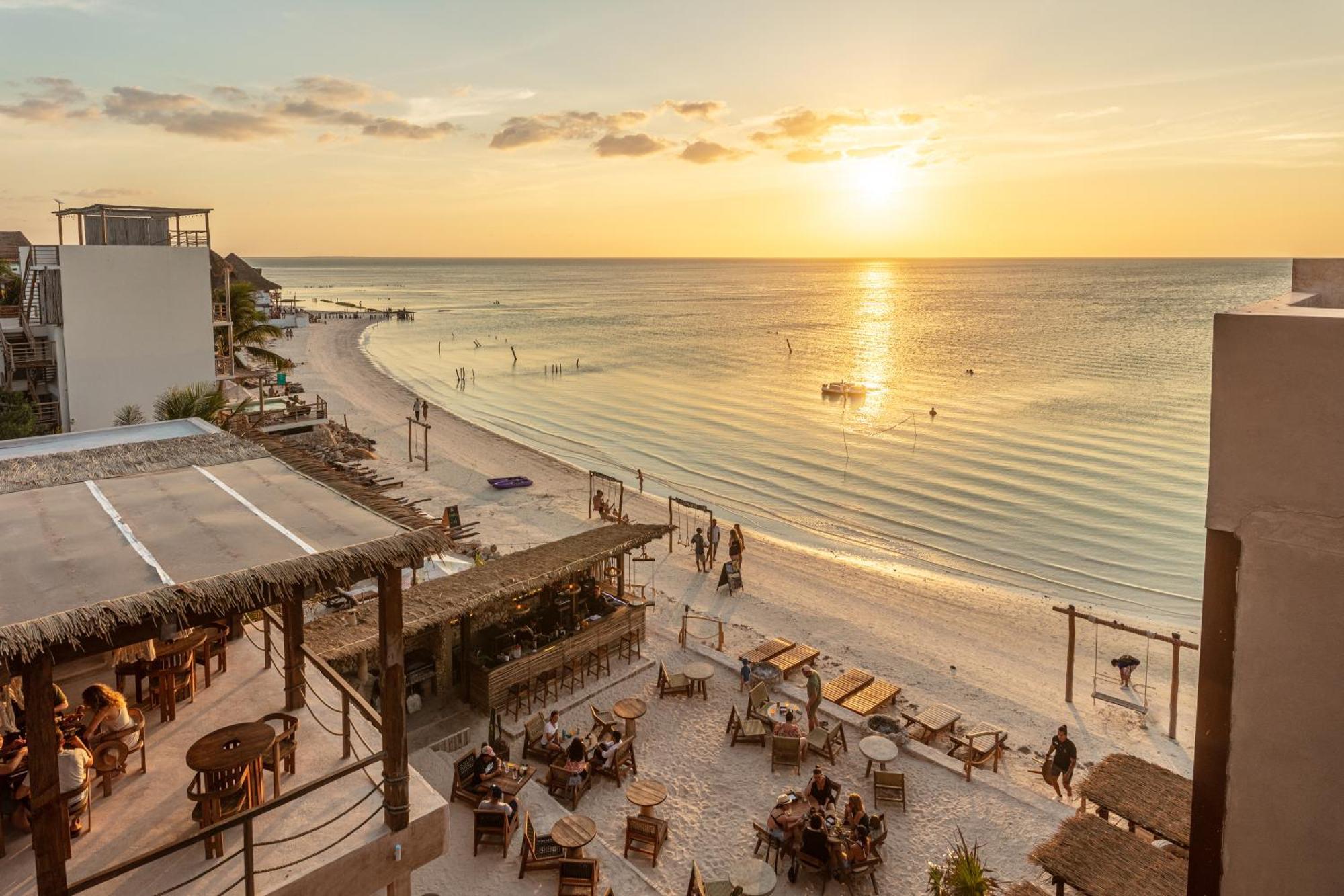 Awa Holbox Hotel Boutique - Beach Front Exterior foto