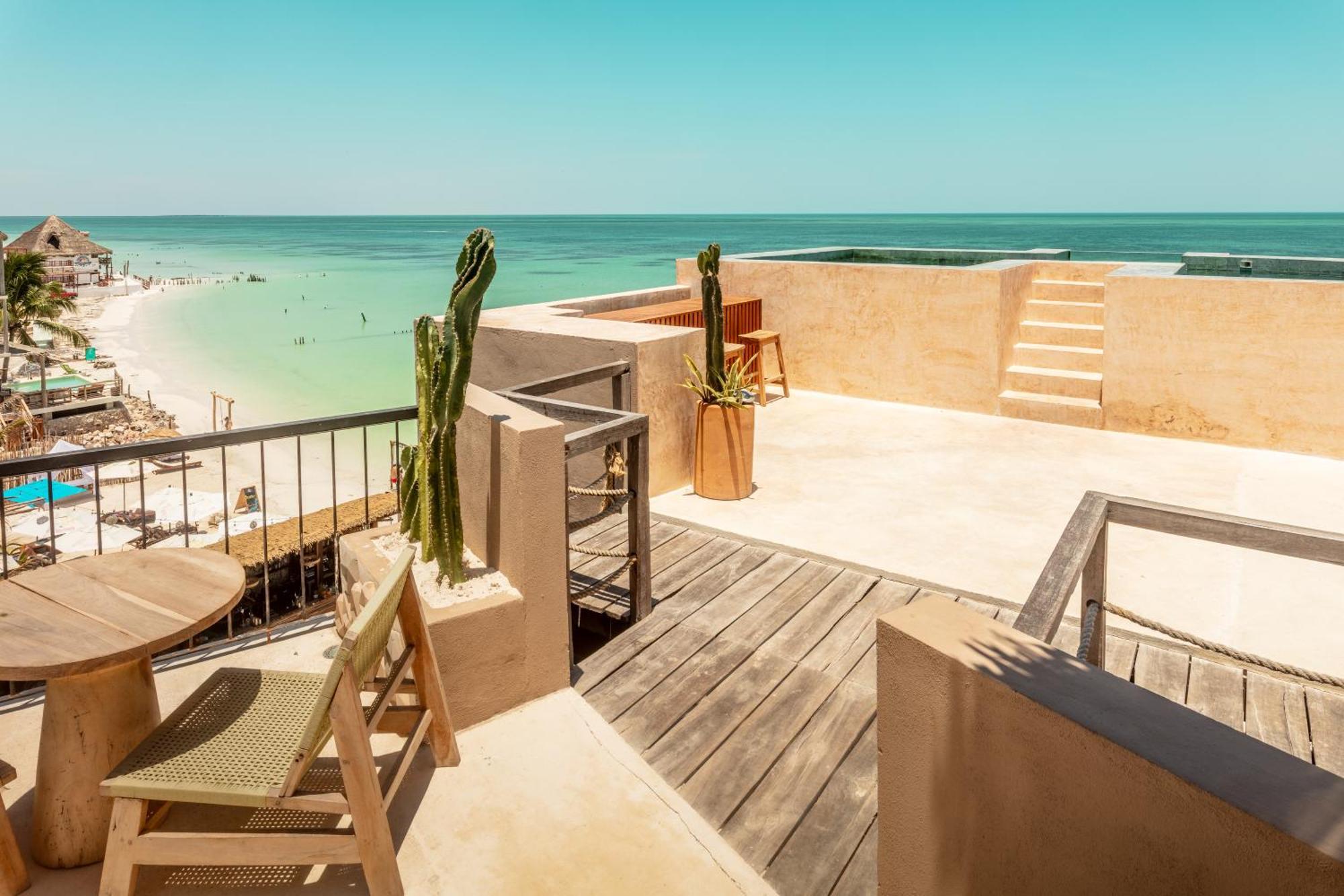 Awa Holbox Hotel Boutique - Beach Front Exterior foto