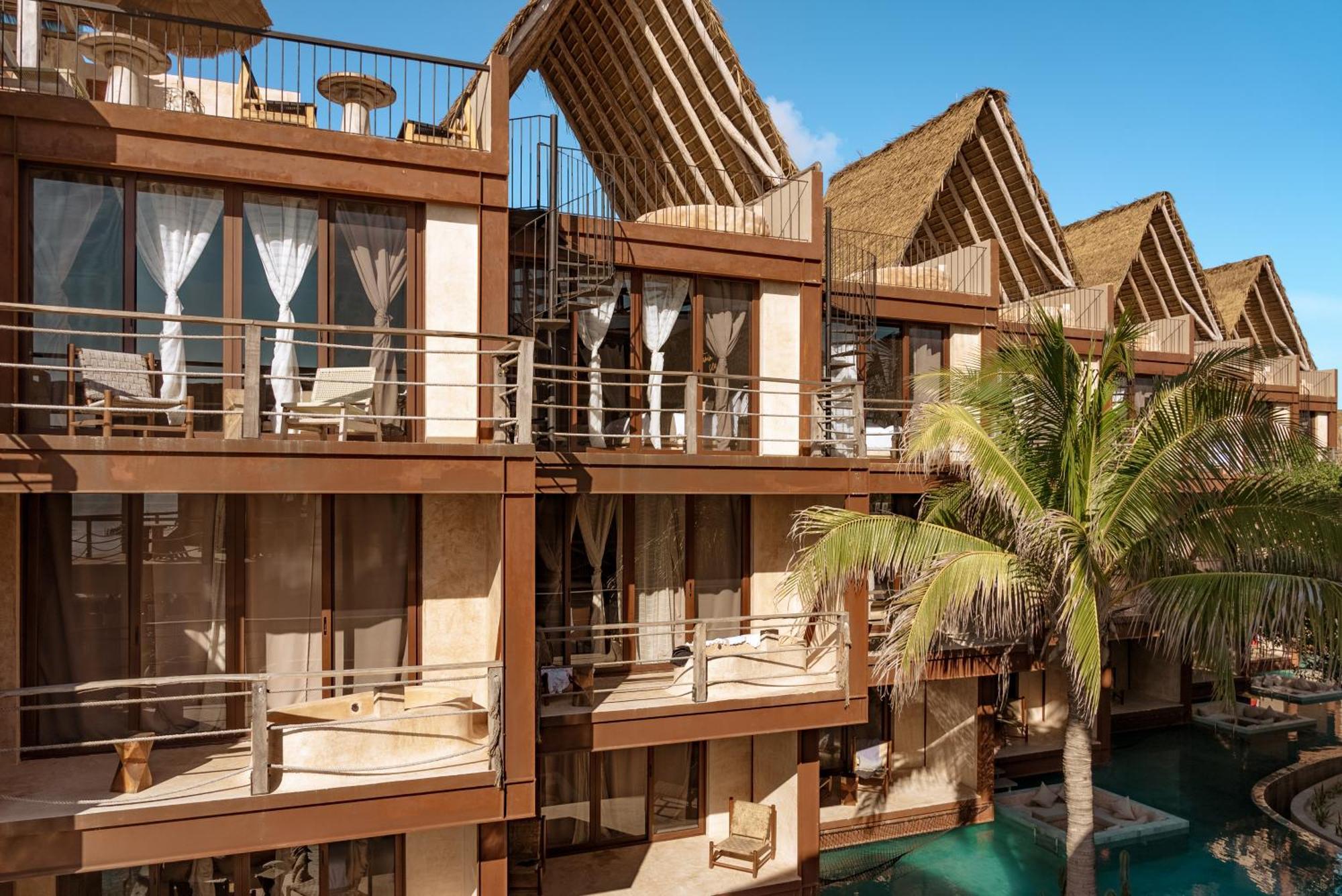 Awa Holbox Hotel Boutique - Beach Front Exterior foto